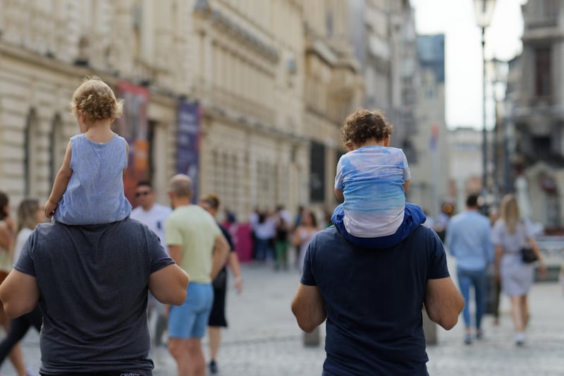 Urban walking routes